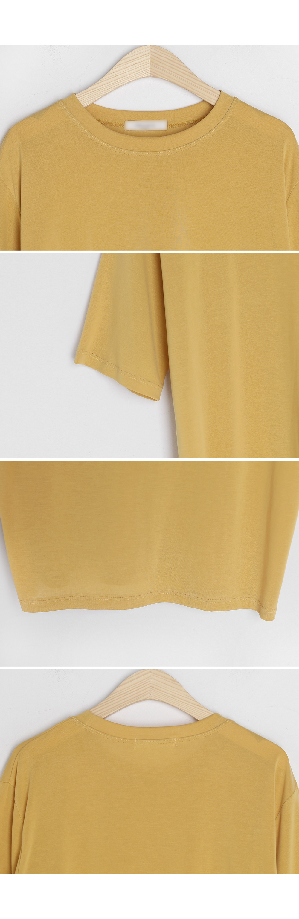 モダールブレンドハーフスリーブTシャツ・全4色 | DHOLIC PLUS | 詳細画像9