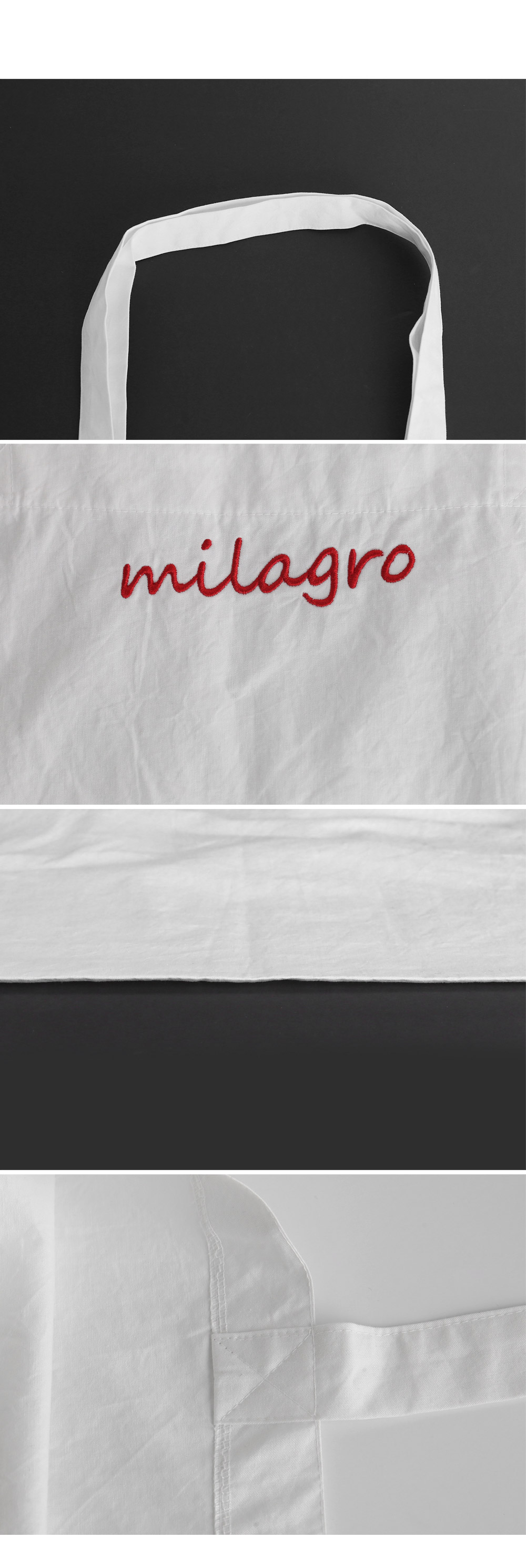 milagro刺繍エコバッグ・全1色 | DHOLIC | 詳細画像7