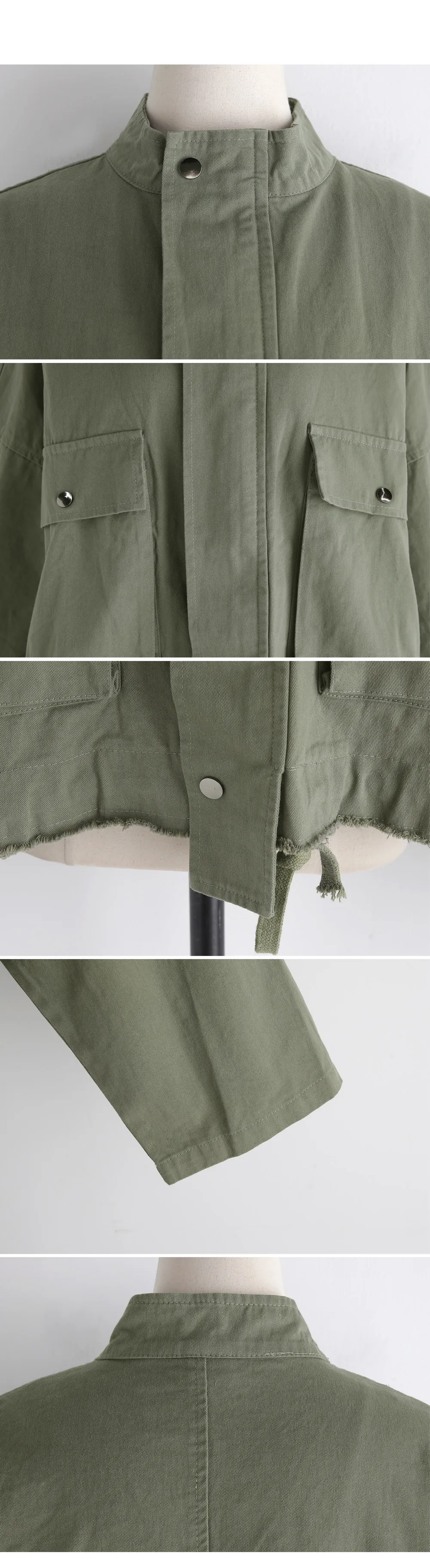 フレイドビッグポケットショートジャケット・全3色 | DHOLIC | 詳細画像8