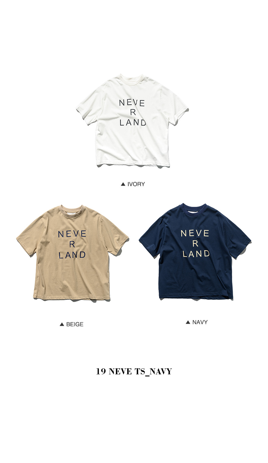 NEVEフロントロゴTシャツ(ネイビー) | 詳細画像3