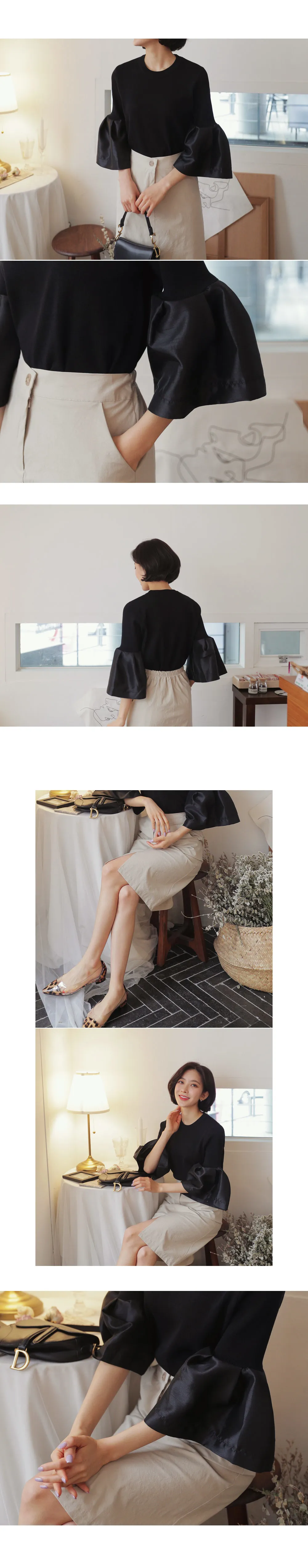 スリットミディHラインスカート・全3色 | DHOLIC PLUS | 詳細画像3