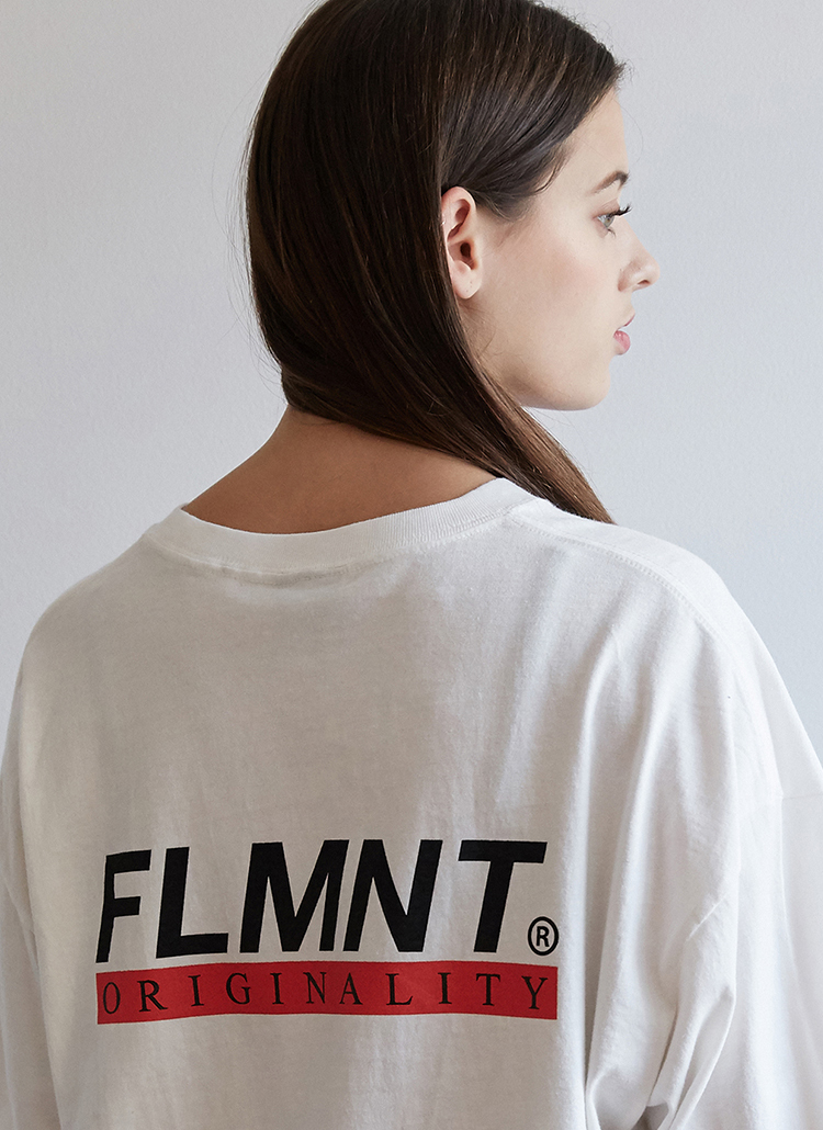 FLMNTロゴTシャツ(アイボリー) | 詳細画像1