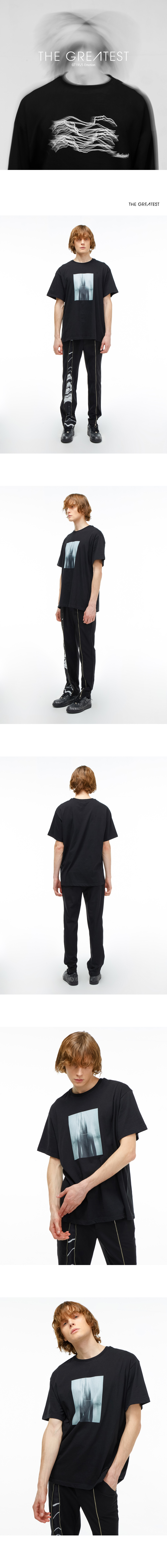 GTボックスプリントTシャツ(ブラック) | 詳細画像2