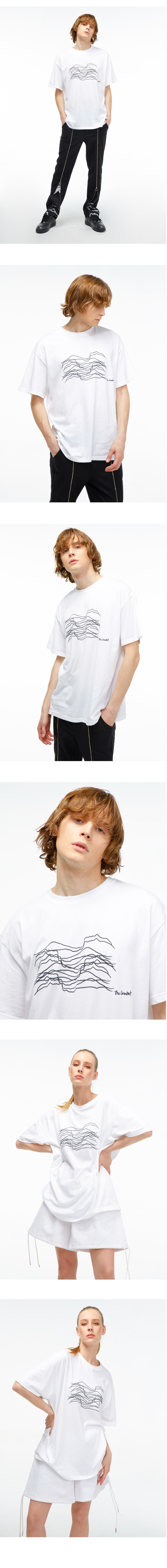 GTラインロゴ半袖Tシャツ(ホワイト) | 詳細画像3