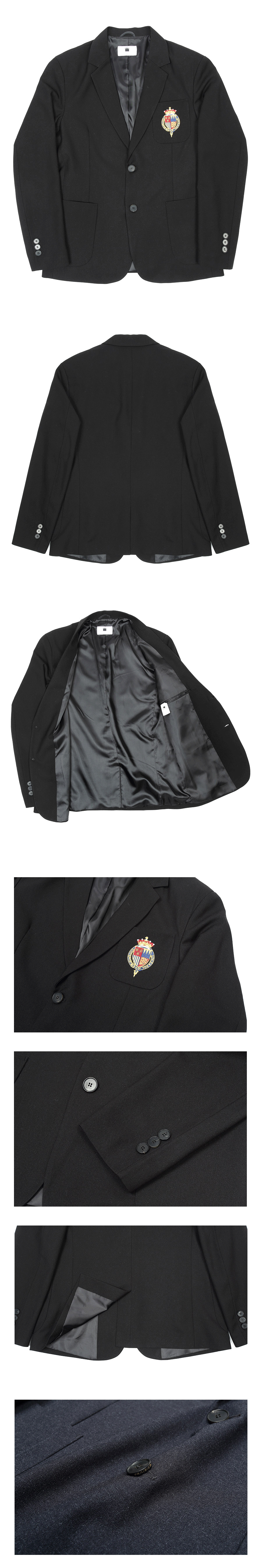 NOBLEロゴポケットジャケット(ブラック) | 詳細画像5
