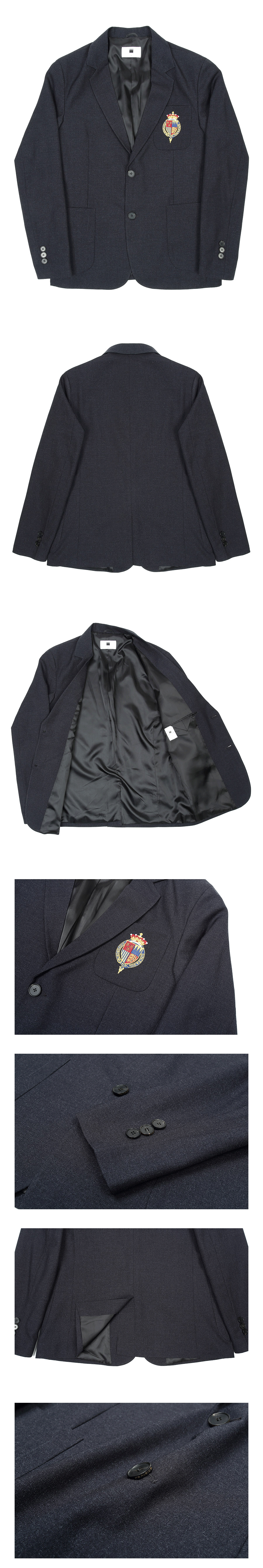 NOBLEロゴポケットジャケット(ネイビー) | 詳細画像5