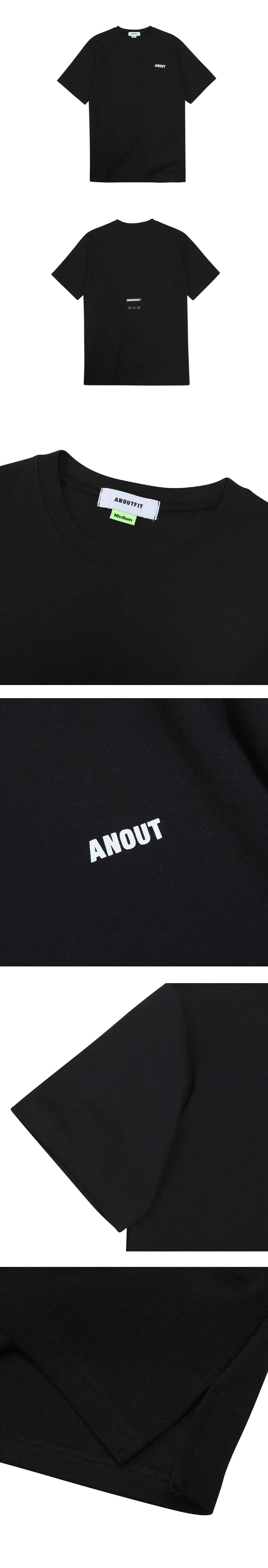 エモーティコンTシャツ(ブラック) | 詳細画像5