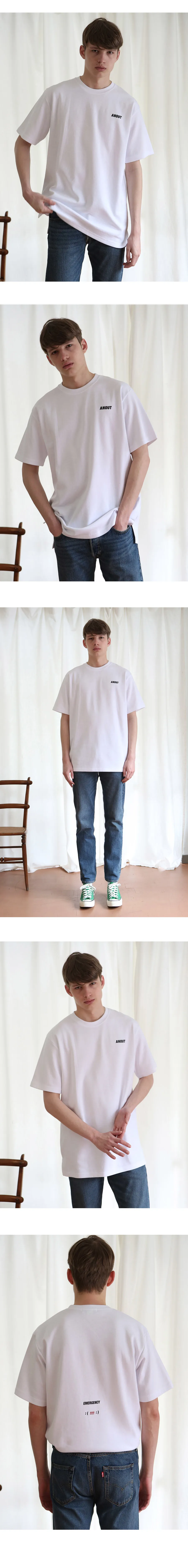 エモーティコンTシャツ(ホワイト) | 詳細画像4
