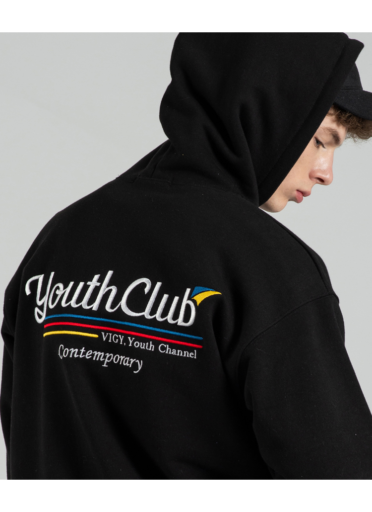 Youth Clubフーディ(ブラック) | 詳細画像1