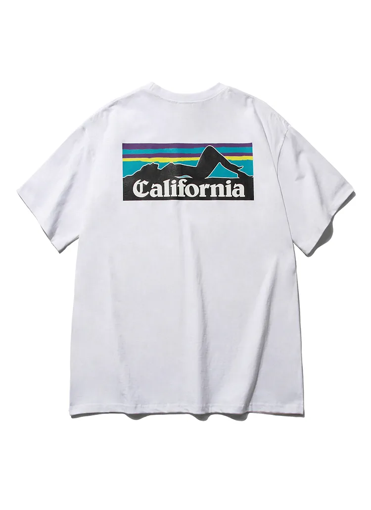 CALIFORNIAロゴ半袖Tシャツ(ホワイト) | 詳細画像1