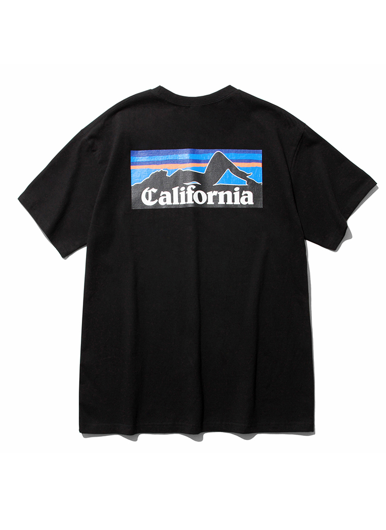 CALIFORNIAロゴ半袖Tシャツ(ブラック) | 詳細画像1