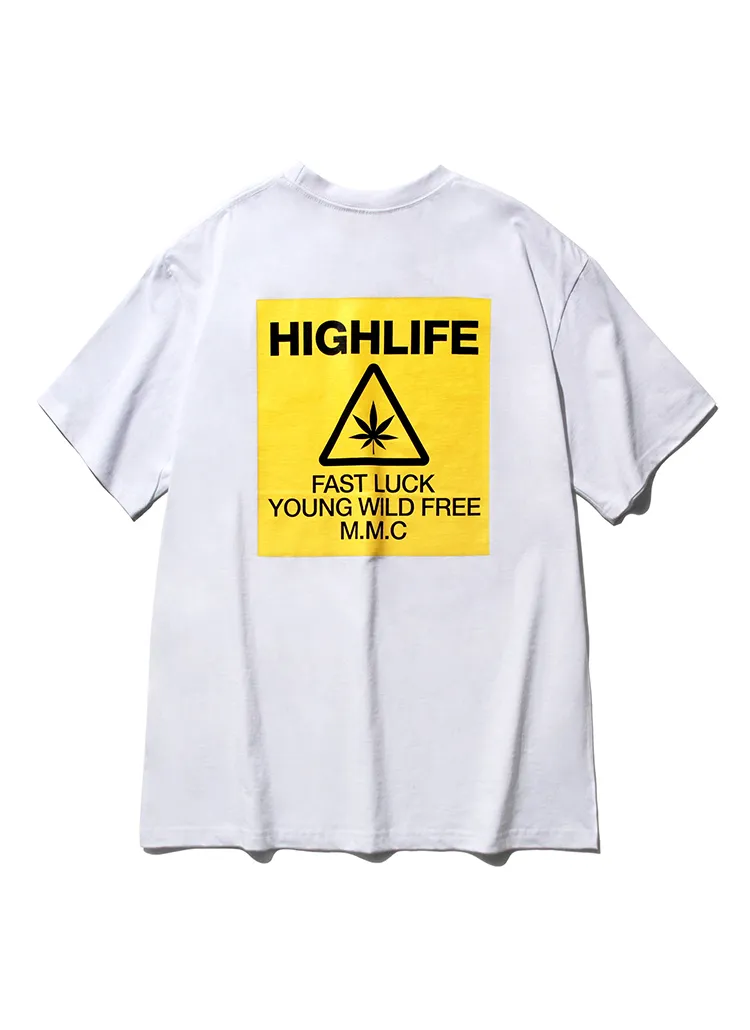 HIGHLIFEボックスプリントTシャツ(ホワイト) | 詳細画像1