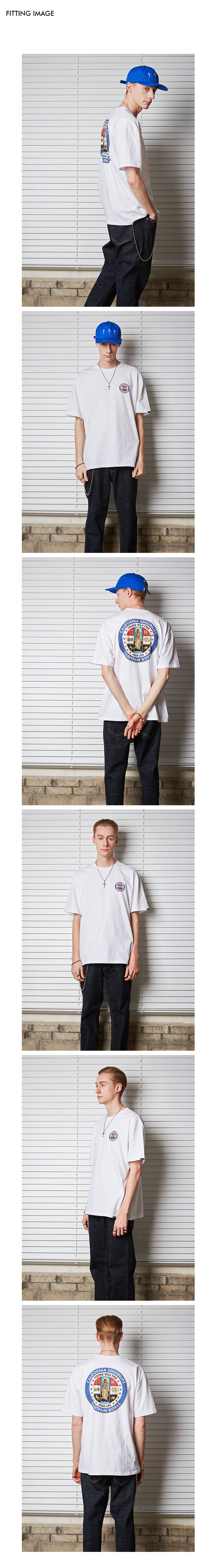 バックサークルSPロゴ半袖Tシャツ(ホワイト) | 詳細画像4