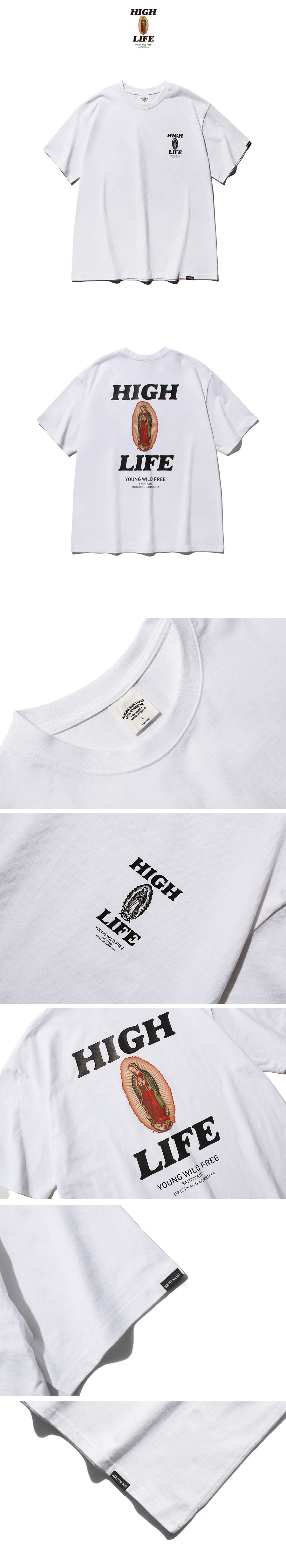バックSPロゴ半袖Tシャツ(ホワイト) | 詳細画像6