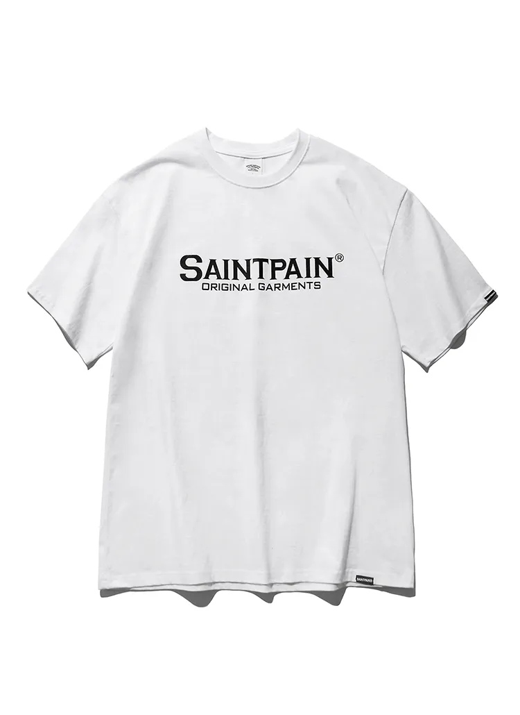 SAINTPAINロゴ半袖Tシャツ(ホワイト) | 詳細画像1