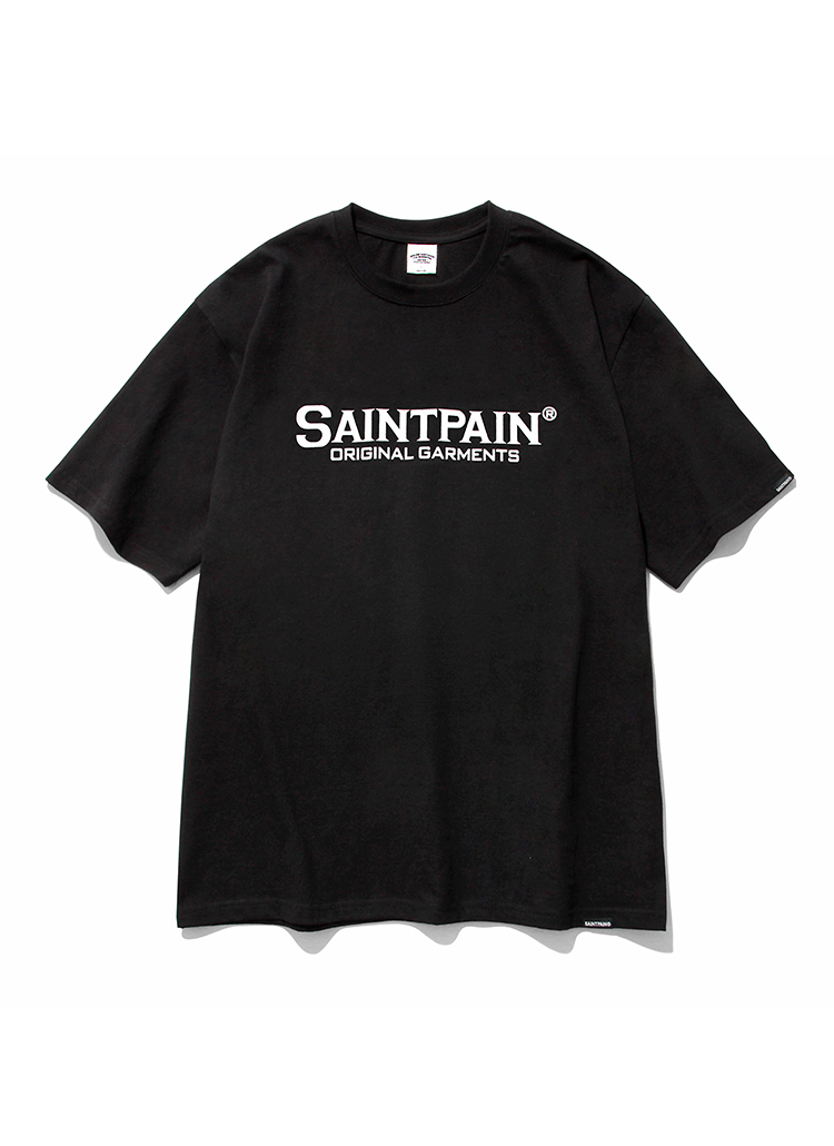 SAINTPAINロゴ半袖Tシャツ(ブラック) | 詳細画像1