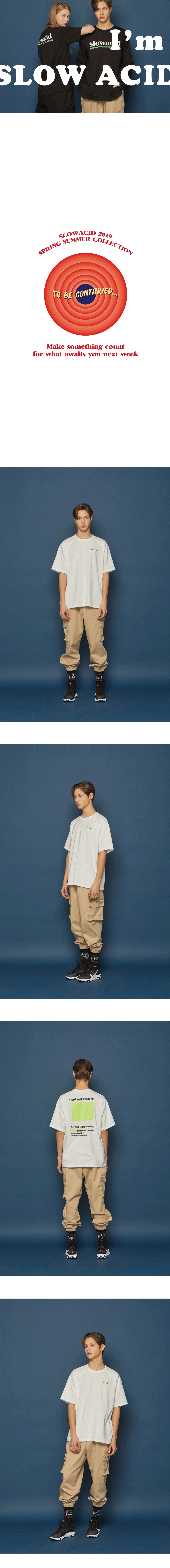 Neon Calendar半袖Tシャツ(ホワイト) | 詳細画像2