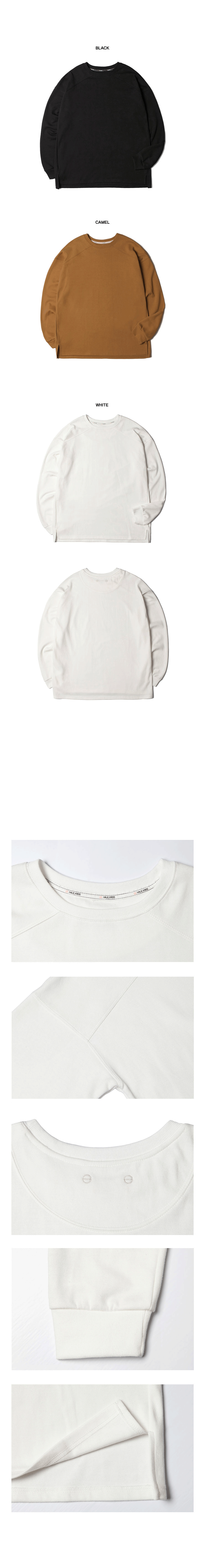 ルーズフィットロングスリーブTシャツ(ホワイト) | 詳細画像5