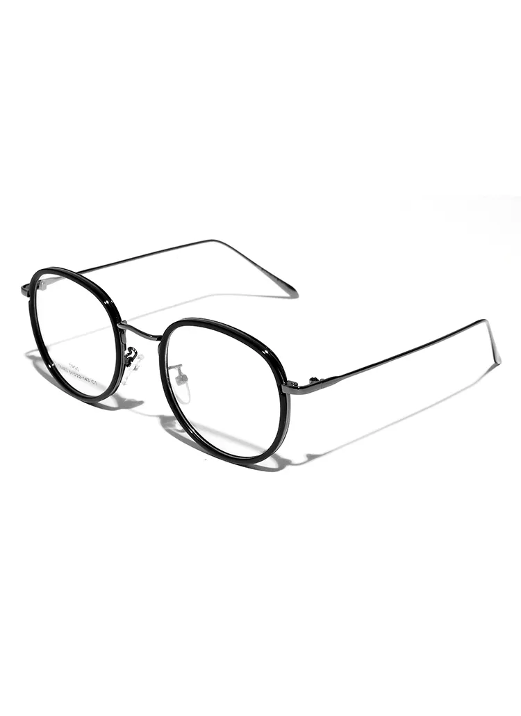SPボストンフレーム眼鏡(シルバー) | 詳細画像1