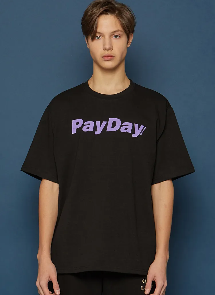 PayDayロゴ半袖Tシャツ(ブラック) | 詳細画像1