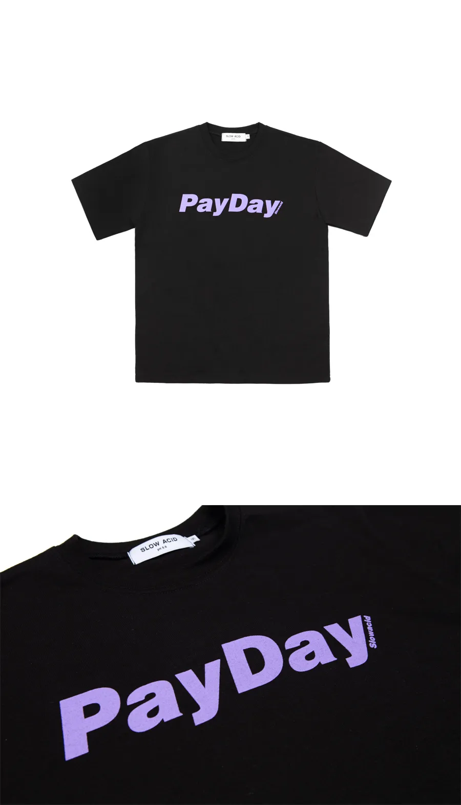 PayDayロゴ半袖Tシャツ(ブラック) | 詳細画像4