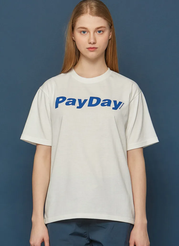 PayDayロゴ半袖Tシャツ(ホワイト) | 詳細画像1