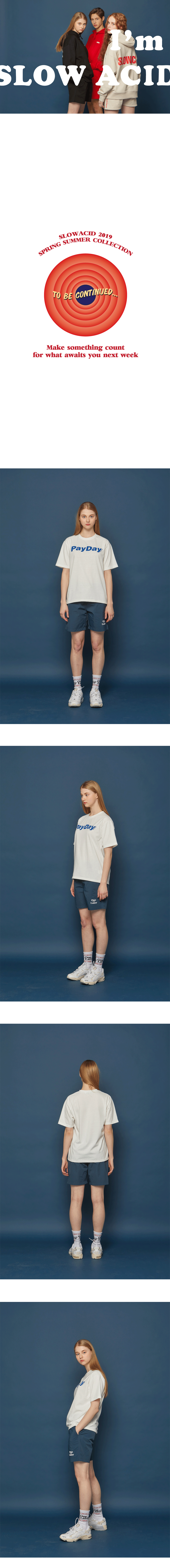 PayDayロゴ半袖Tシャツ(ホワイト) | 詳細画像2