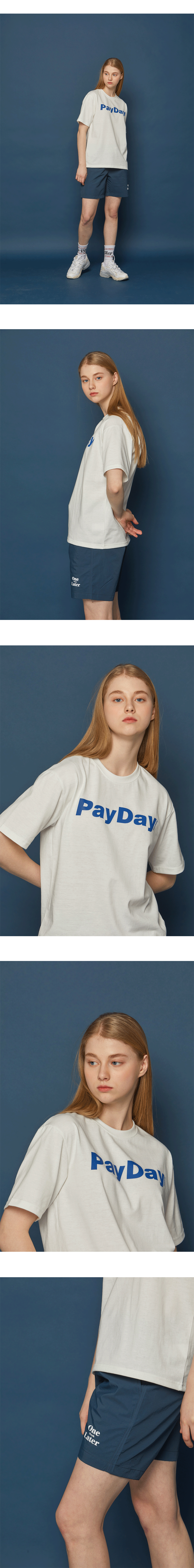 PayDayロゴ半袖Tシャツ(ホワイト) | 詳細画像3