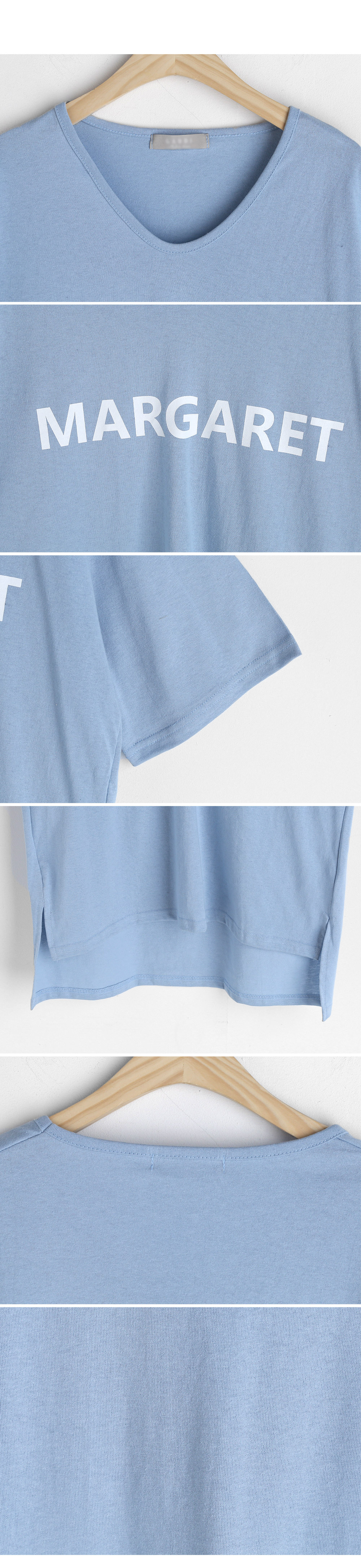 UネックMARGARET半袖Tシャツ・全4色 | DHOLIC | 詳細画像10