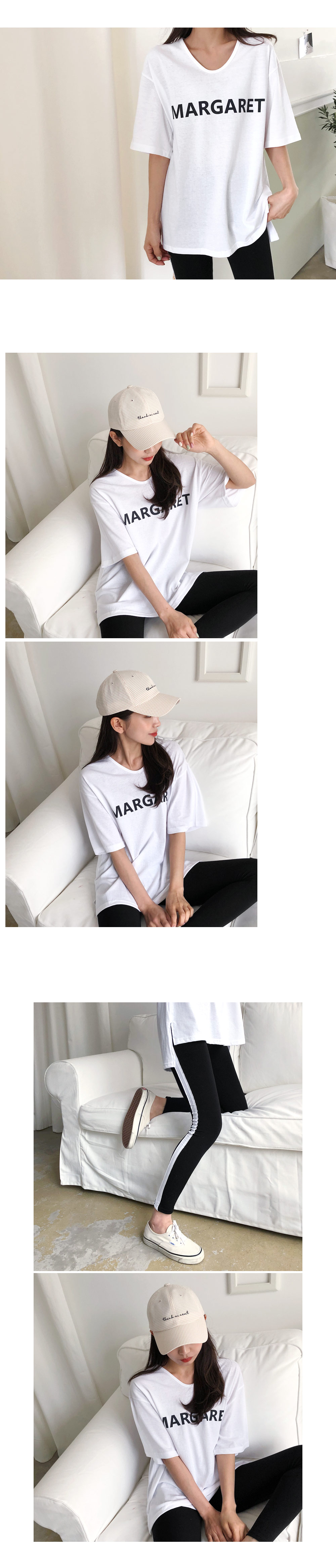 UネックMARGARET半袖Tシャツ・全4色 | DHOLIC | 詳細画像7