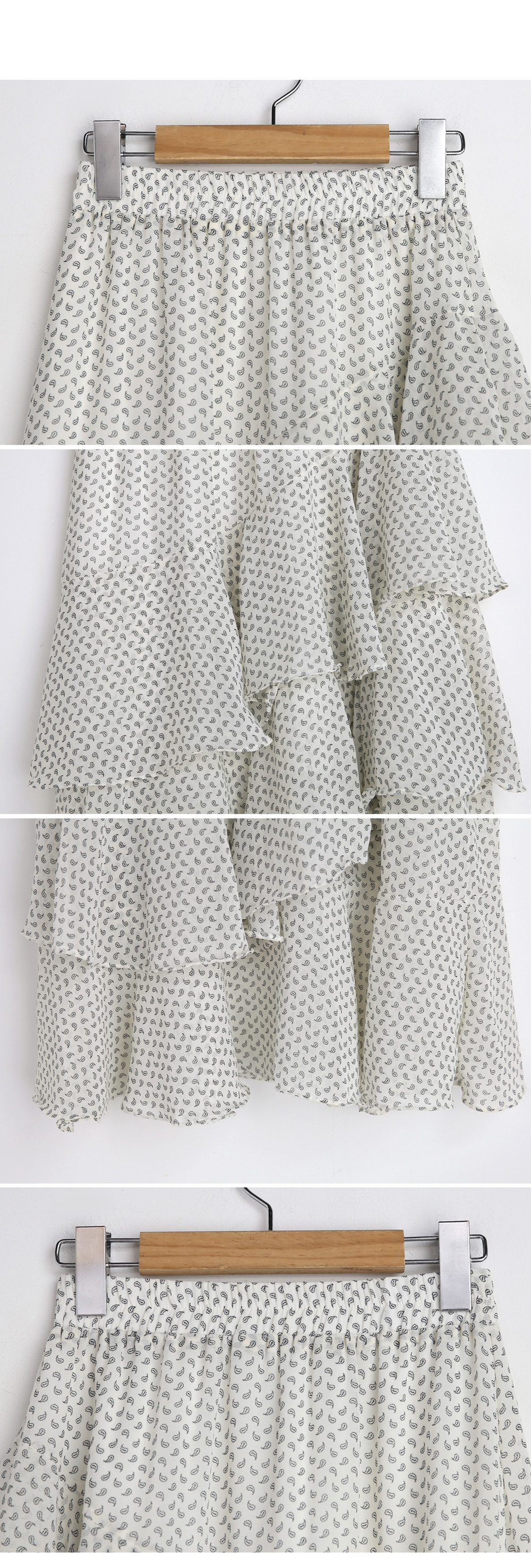 ペイズリーパターンティアードスカート･全2色 | DHOLIC | 詳細画像9