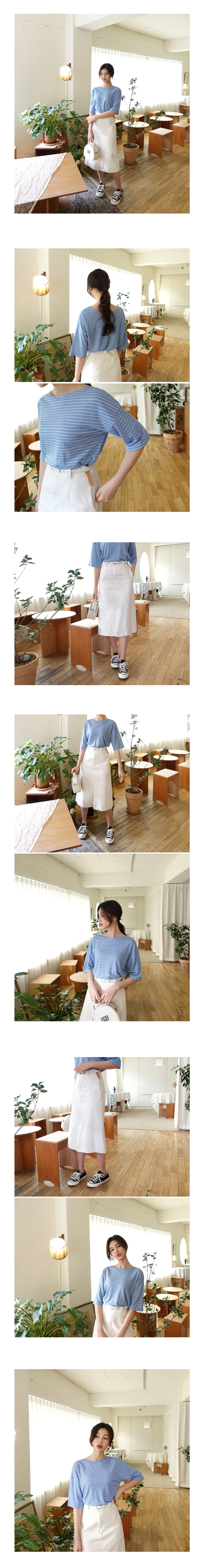 ベルトSETスリットミディスカート・全2色 | DHOLIC | 詳細画像2