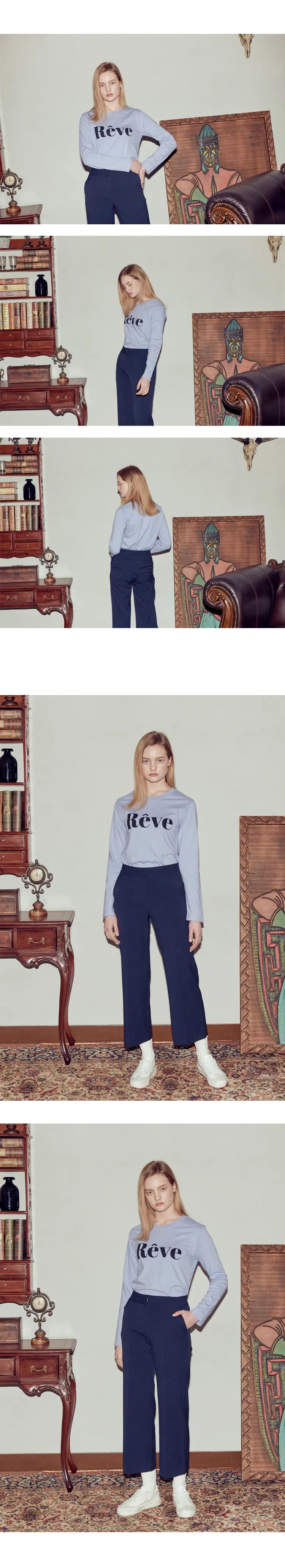 ReveショートスリーブTシャツ(オレンジ) | 詳細画像3