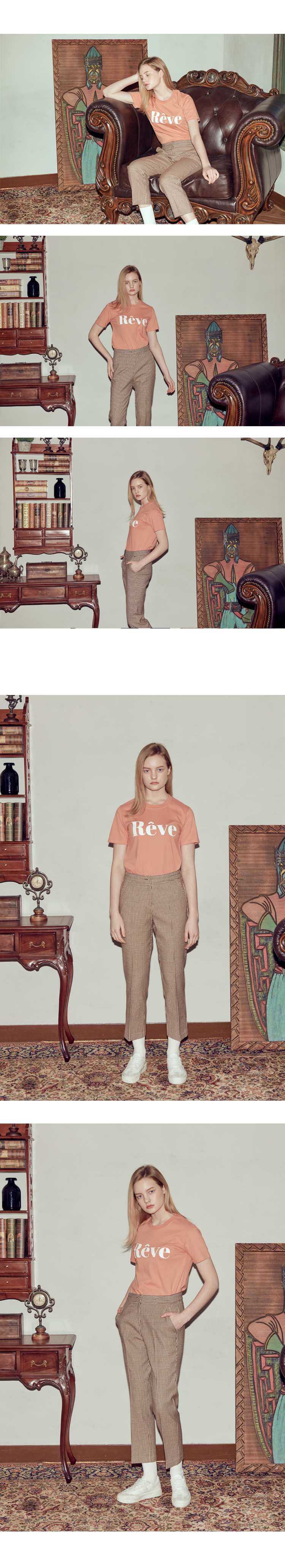 ReveショートスリーブTシャツ(パープル) | 詳細画像3