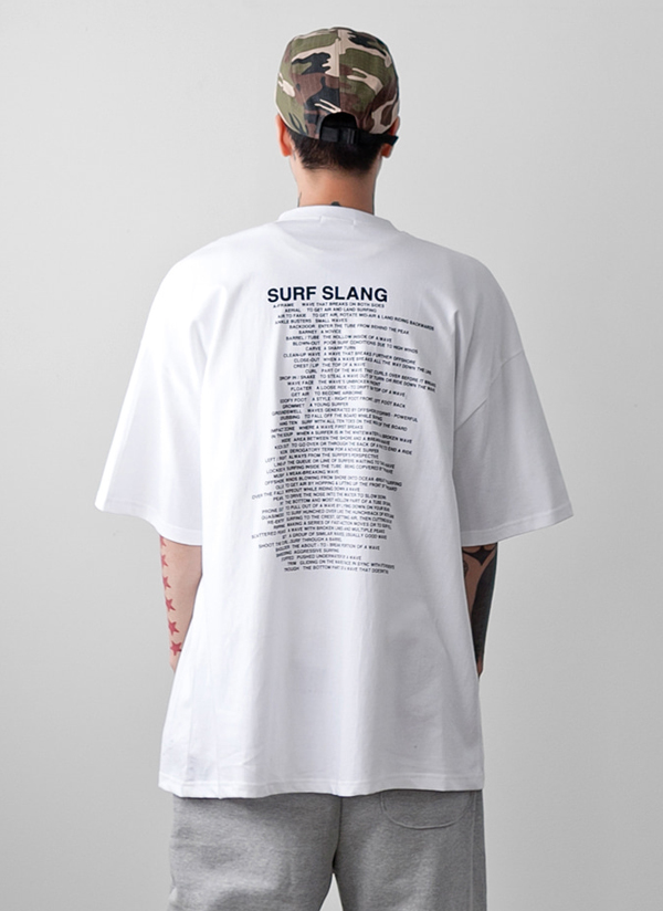 SURF SLANG半袖Tシャツ | 詳細画像1