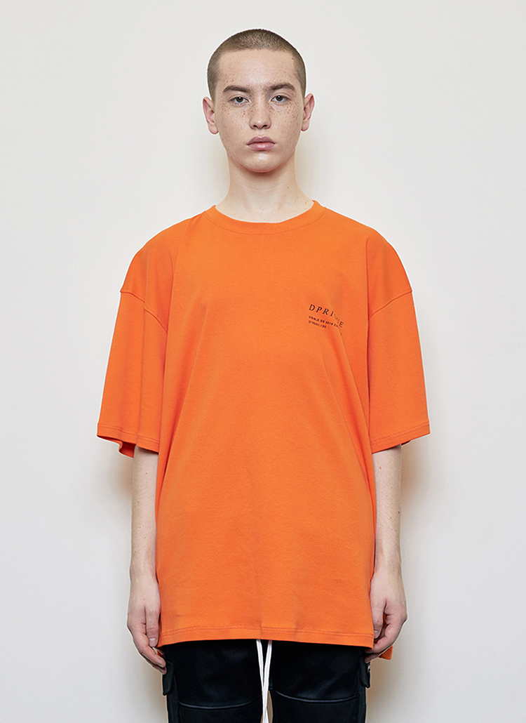 オーバーサイズVisibleTシャツ(オレンジ) | 詳細画像1
