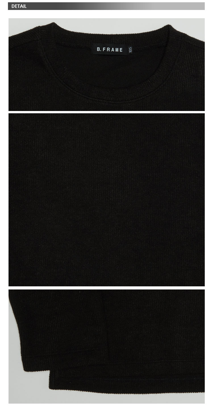 ロングスリーブソフトTシャツ(ブラック) | 詳細画像4