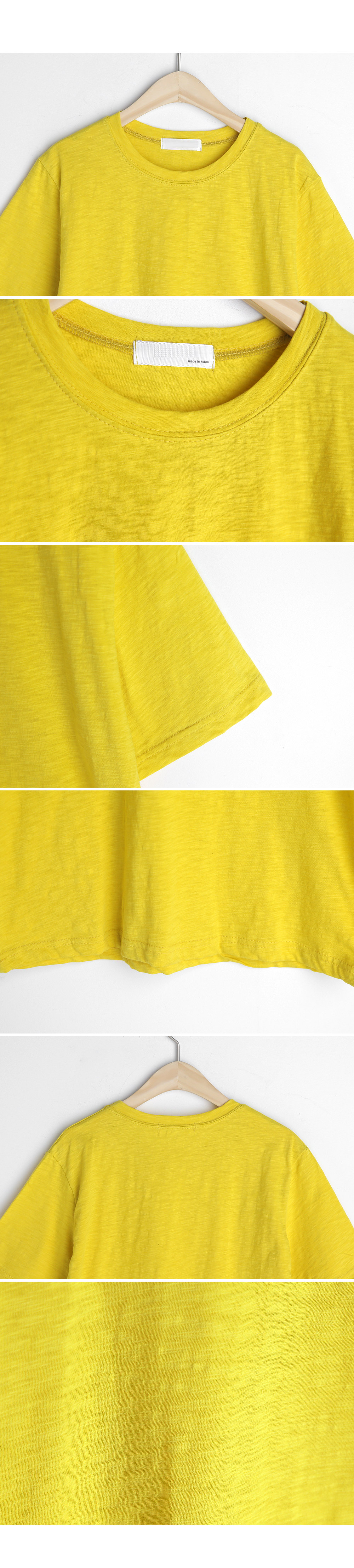 コットンハーフスリーブTシャツ・全5色 | DHOLIC | 詳細画像11