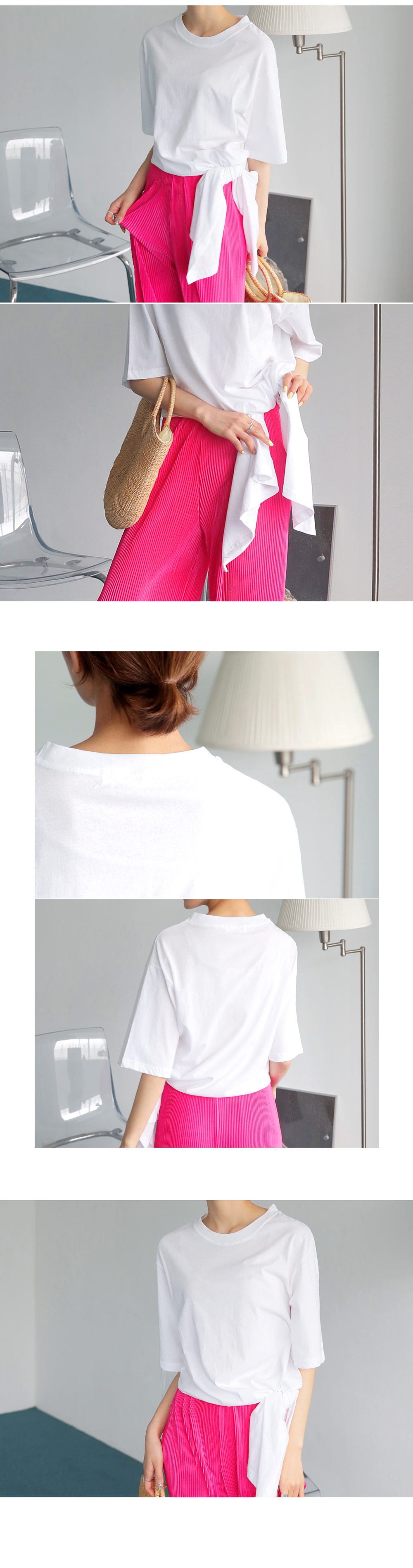ディープスリットロングTシャツ・全6色 | DHOLIC PLUS | 詳細画像3