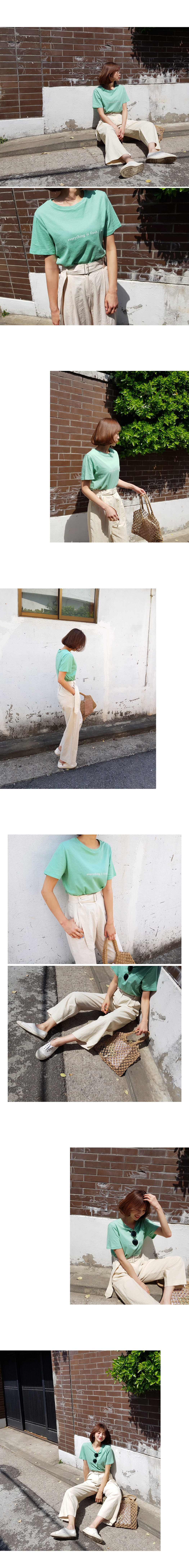 ミニレタリング半袖Tシャツ・全4色 | DHOLIC | 詳細画像2