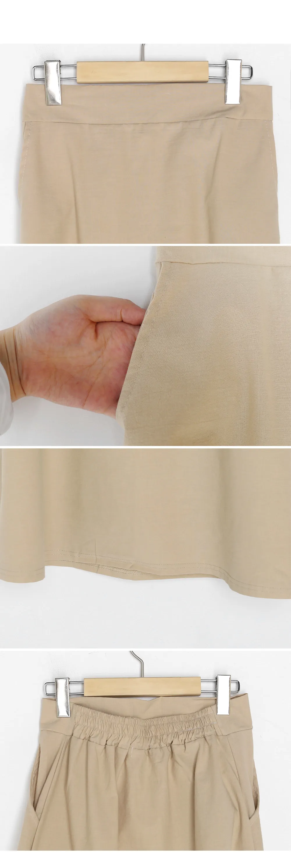 サイドポケットバックゴムスカート・全3色 | DHOLIC | 詳細画像8