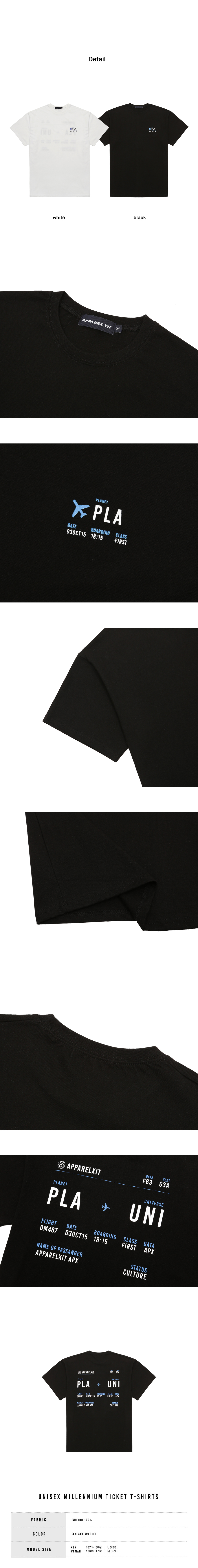 ミレニアムチケットTシャツ(ブラック) | 詳細画像5
