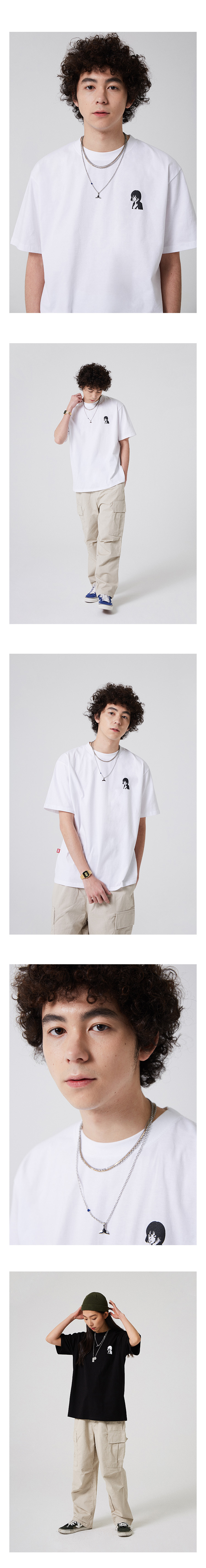 CARTOONプリントTシャツ(ホワイト) | 詳細画像3