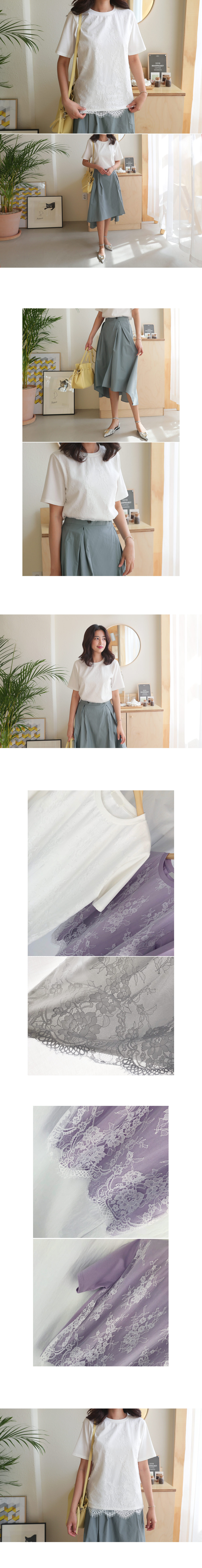 アンバランスボタンラップスカート・全2色 | DHOLIC PLUS | 詳細画像4