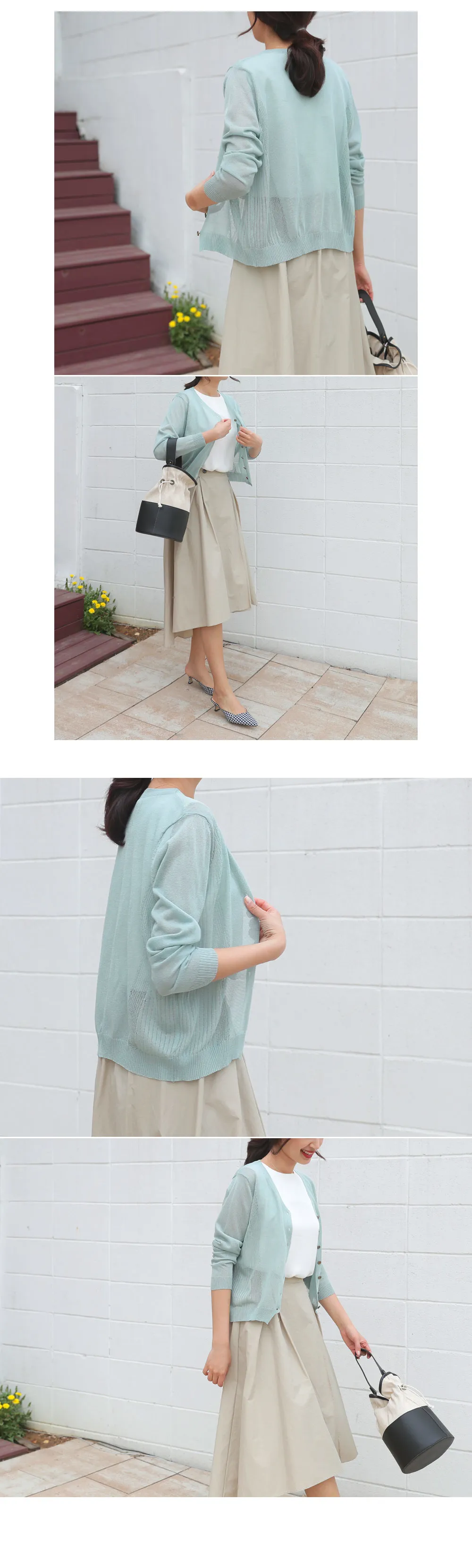 アンバランスボタンラップスカート・全2色 | DHOLIC PLUS | 詳細画像7