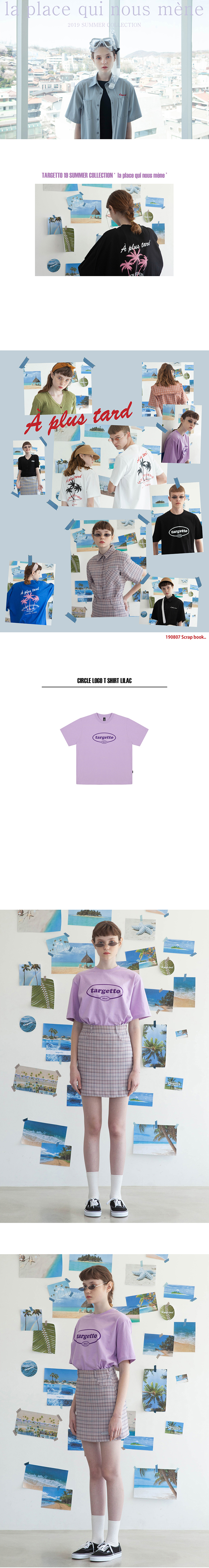 ビッグサークルロゴTシャツ(ライラック) | 詳細画像2