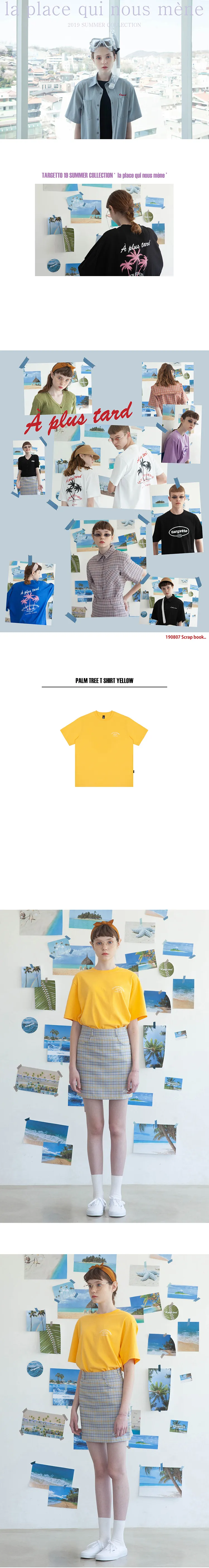 パームツリーTシャツ(イエロー) | 詳細画像2
