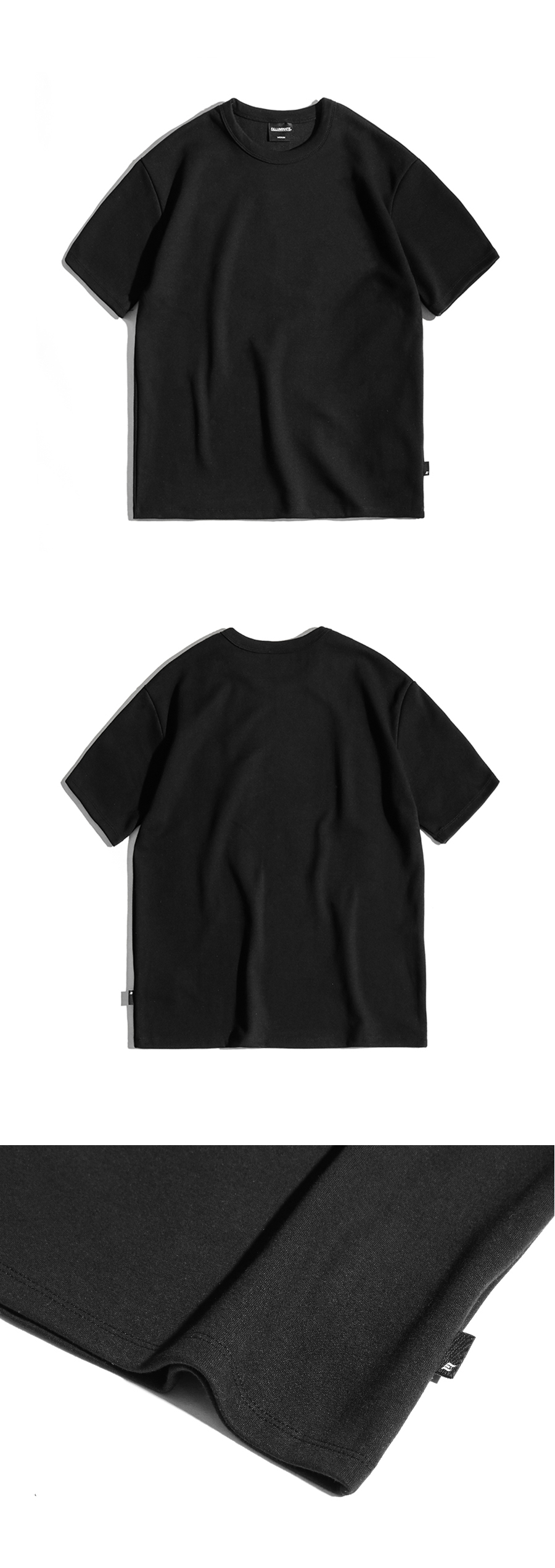 スタンダードラインTシャツ(ブラック) | 詳細画像10