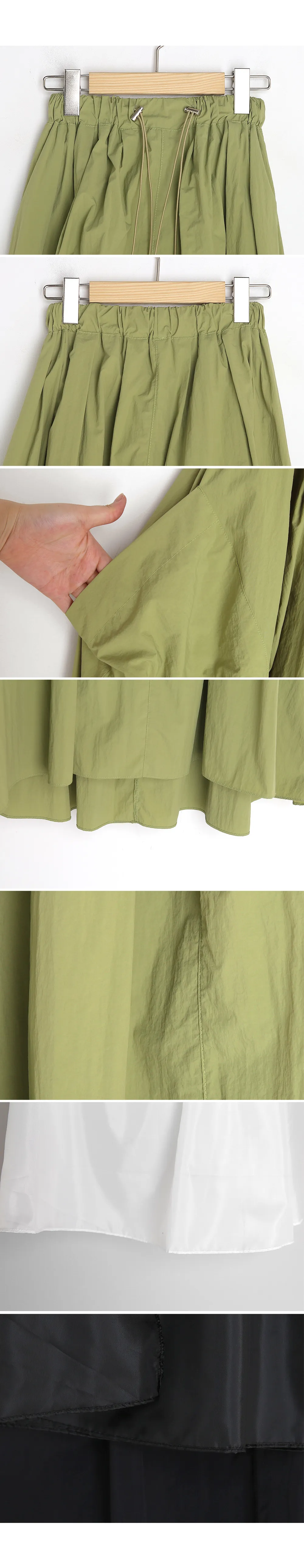ドローストリングウエストスカート・全3色 | DHOLIC PLUS | 詳細画像10