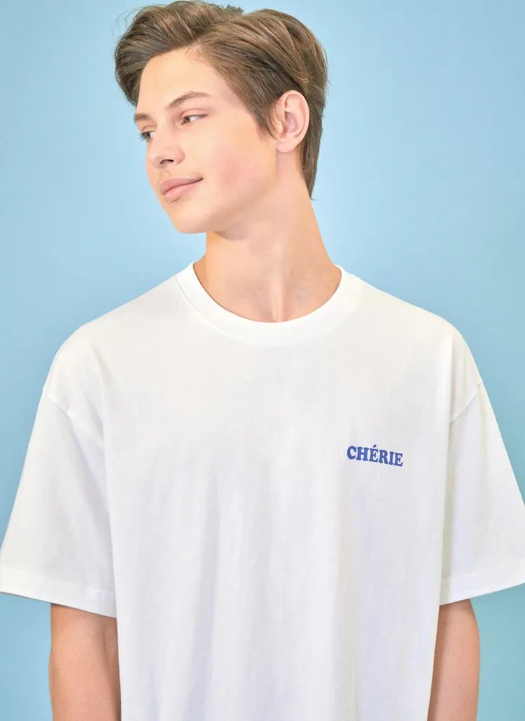 AMOUR半袖Tシャツ(ホワイト) | 詳細画像1